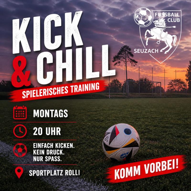 Teamfoto Kick-and-Chill